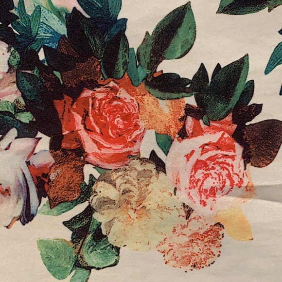 floral Chicwish crop top + full midi skirt set, M - Picture 4 of 11